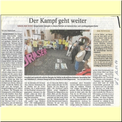 2014 07-16 Der Kampf geht weiter